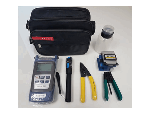 Kit de herramientas 7 piezas para redes de fibra óptica Ftth