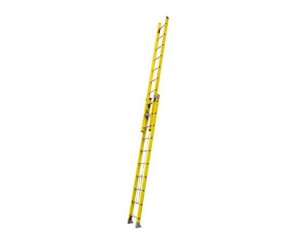 ESCALERA  FIBRA TELESCOPICA 24 PELDAÑO